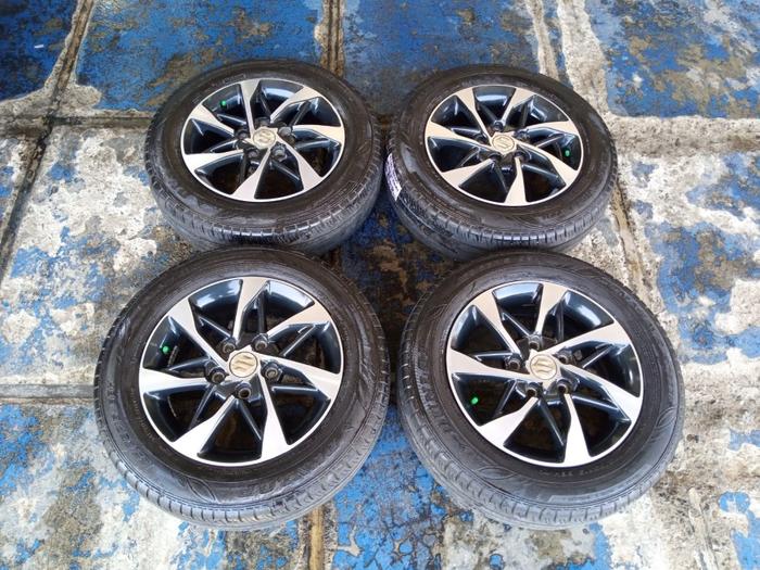 Velg Mobil Seken Ring 15 STD ERTIGA R15X5,5 Baut 5 BAN 185 65 R15