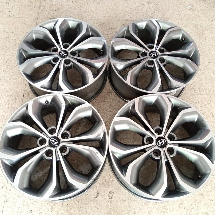 velg original mobil hyundai Santa FE r19 pcd 5x114 ( 4 pcs )