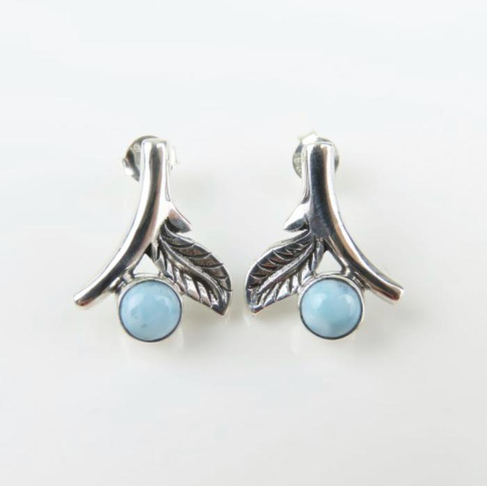 Anting Larimar Earrings in Silver 925