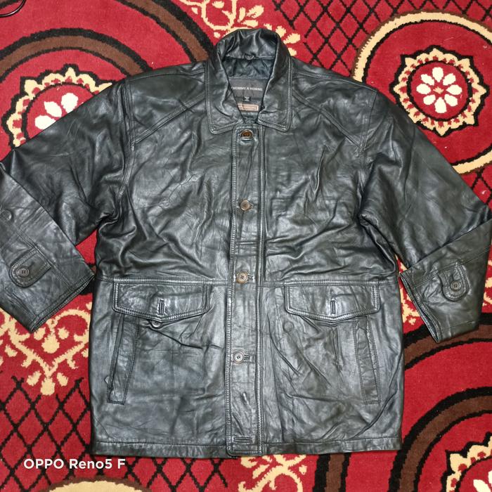 JAKET KULIT PRIA D HOMME A HOMME xl