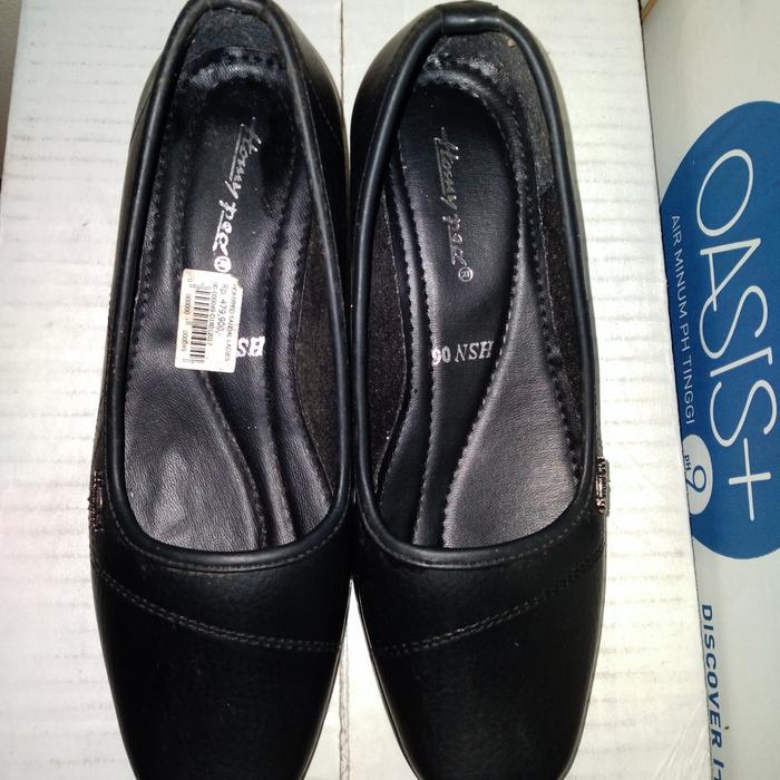 Homyped Flat Shoes Size 37-New-No Dus-Sepatu Kerja-Hitam-Wanita-Datar