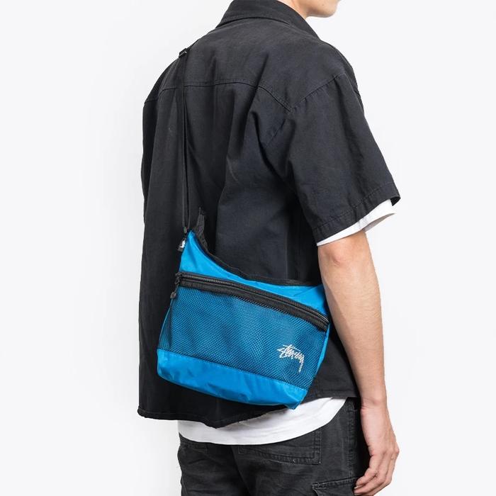 Stussy Blue Sling bag / Messenger Bag Stussy Original