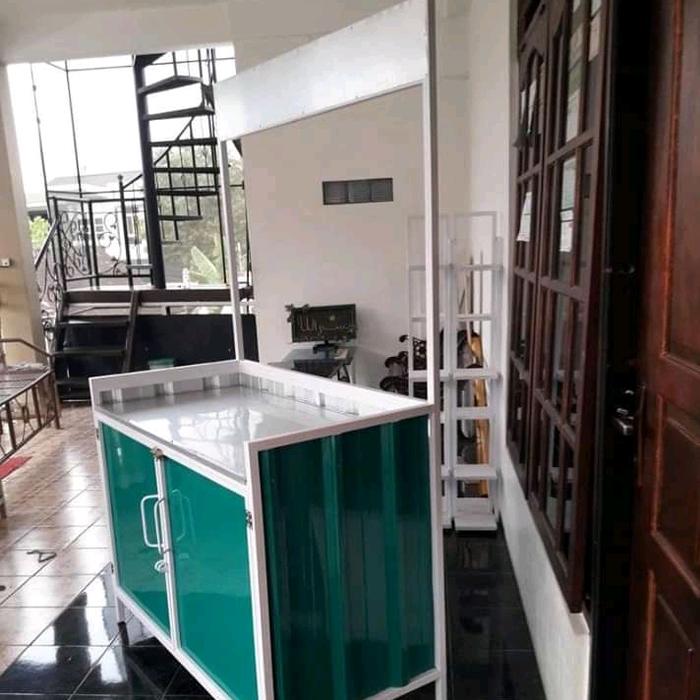 Booth Container Galvalume Meja Jualan Semarang