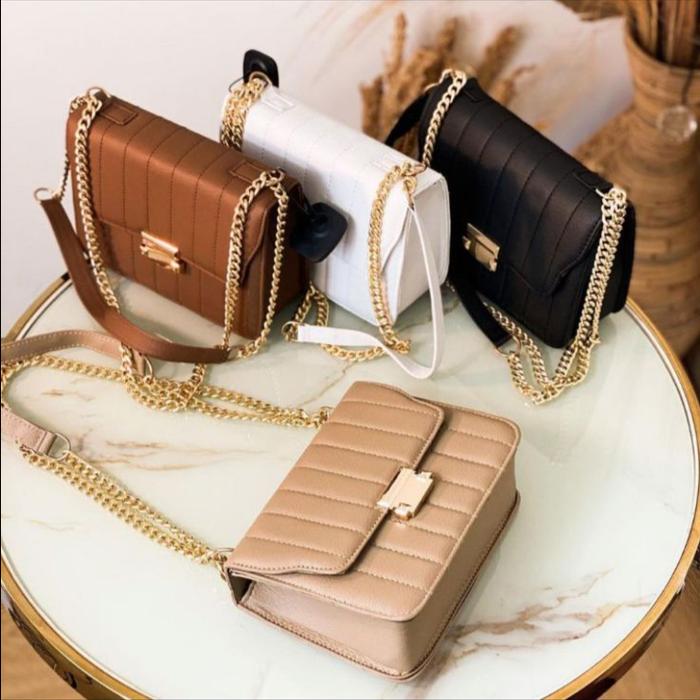 Tas selempang / shoulder bag wanita ZUHRA tas fashion wanita Kulit Sintetis