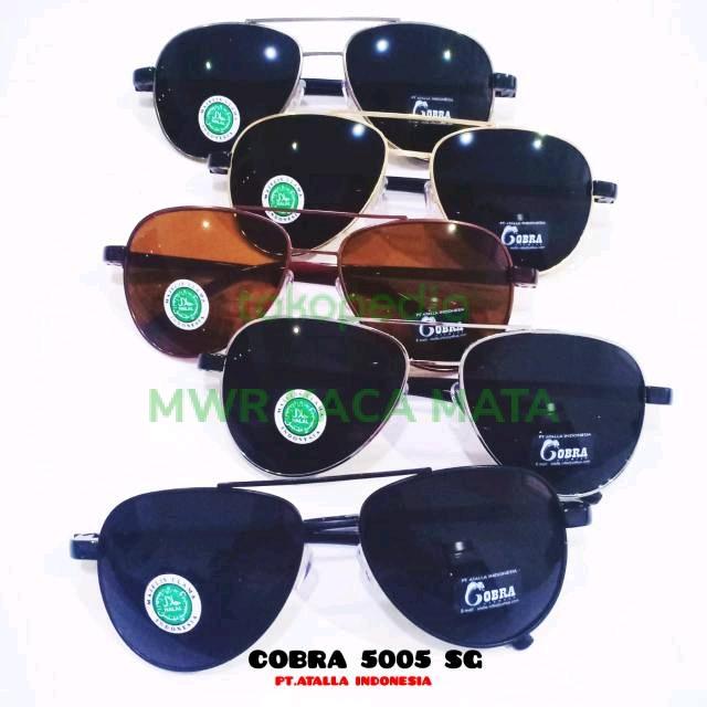 kacamata BL gaya retro cobra 5005