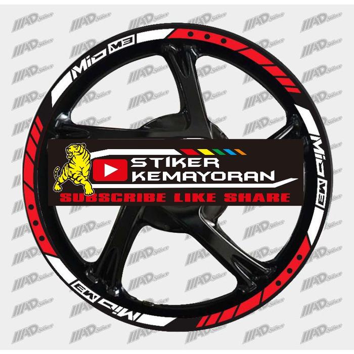 stiker velg mio m3 cutting stiker list roda mio m3