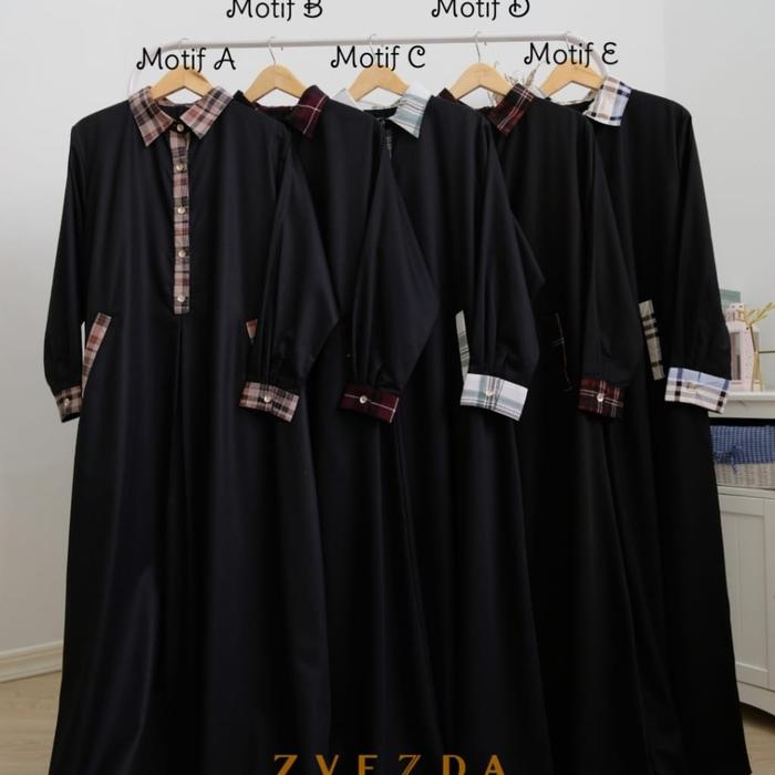 NURA DRESS BY ZVEZDA INDONESIA sister brand SABINABYSELLY (size jumbo)