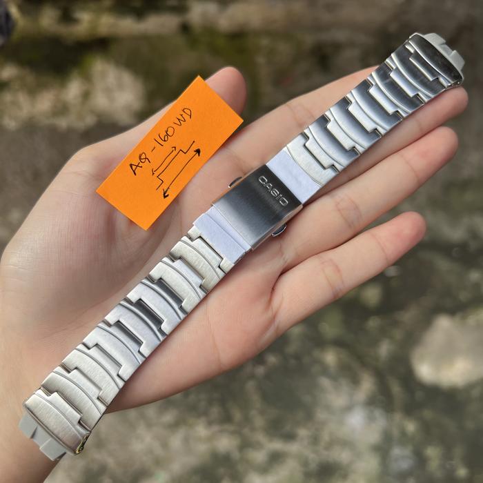 Strap tali jam tangan casio original AQ-160WD band AQ 160WD