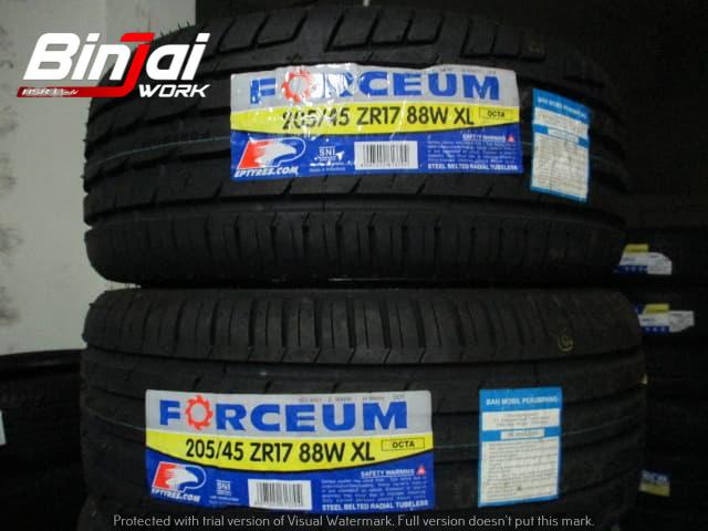 ban mobil baru simetriss FORCEUM OCTA 205 45 R17 - bukn Achilles awet