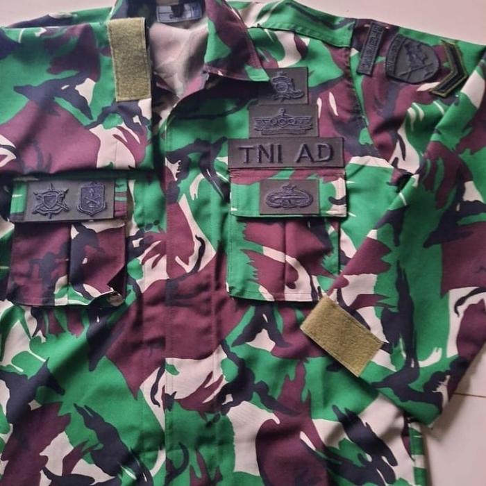 Atribut Bordir PDL TNI Satuan