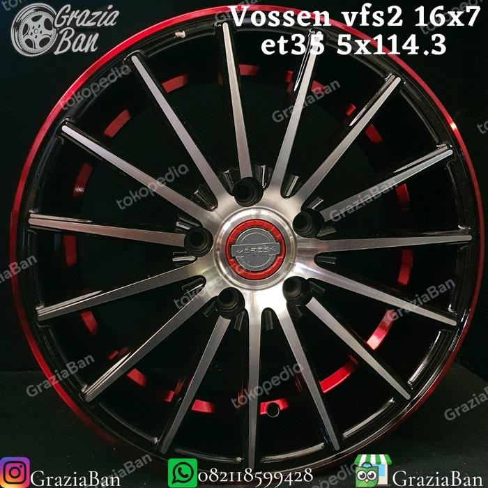 velg vossen vfs2 r16 16x7 et35 5x114.3