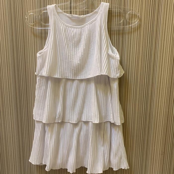 Dress putih anak/dress hnm/dress hnm anak/hnm anak/ori hnm/hnm ori