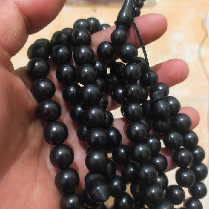 tasbeh kaokah asli kokka hitam 12mm kualitas premium