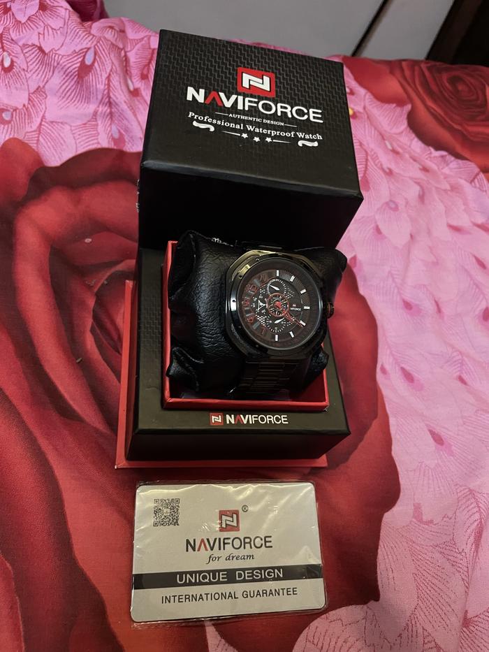 Jam chrono Naviforce RM original rare