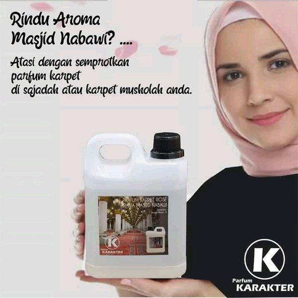 Pewangi Sajadah Sholat /Karpet Masjid Sholat Aroma Masjid Nabawi Mekah