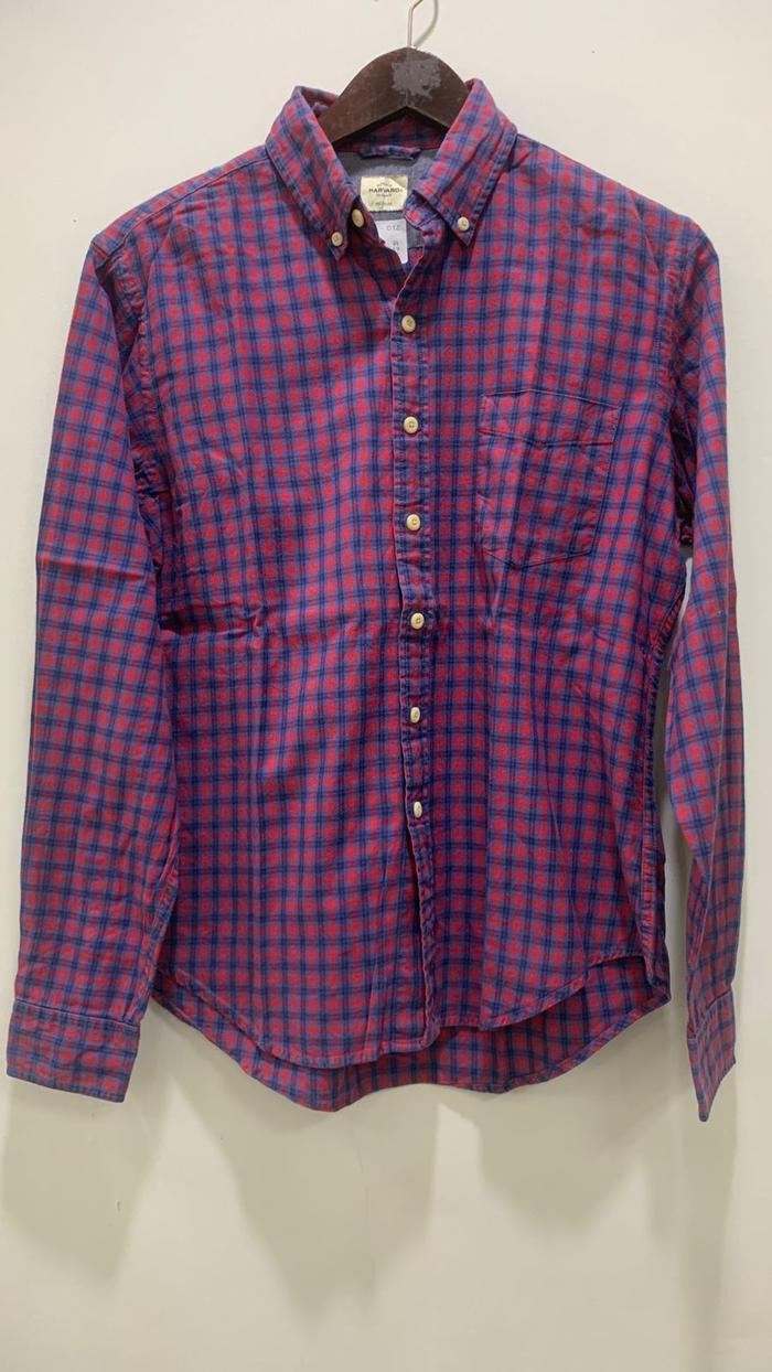Kemeja Flannel Second G1-012 HARVARD