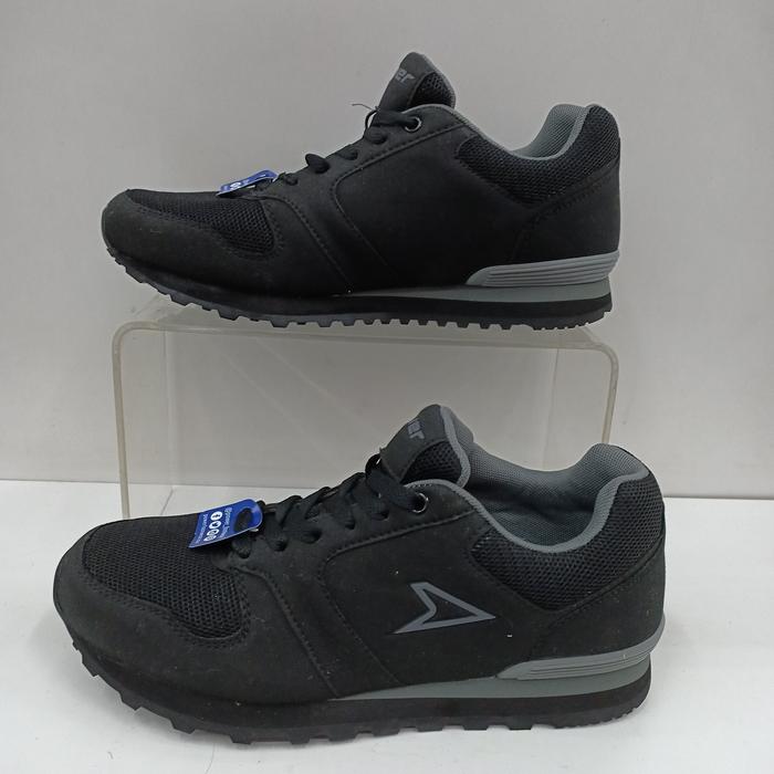 sepatu hitam power terbaru produk original dari bata