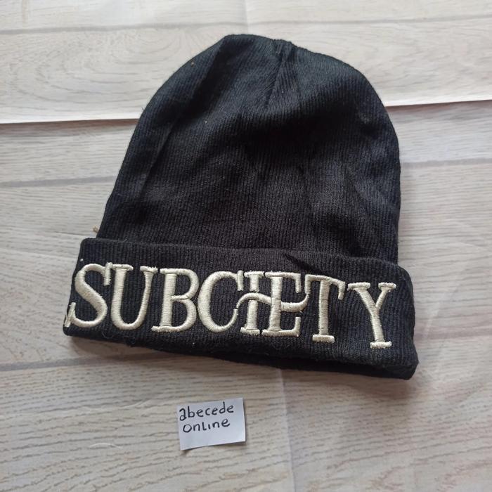 beanie SUBCIETY topi kupluk all size