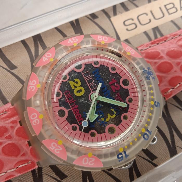 Jam Swatch Scuba 200 ex. Singapore