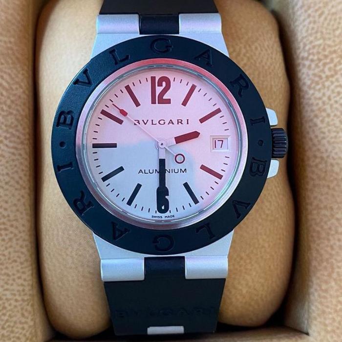 JAM TANGAN BVLGARI ALUMINIUM AUTOMATIC