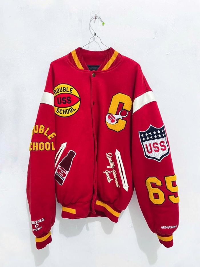 Varsity jacket USS x Oronamic C x Double Scool