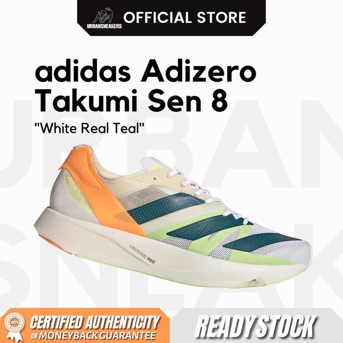 adidas Adizero Takumi Sen 8 White Real Teal | GX8148