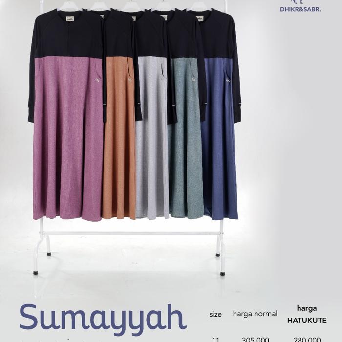 Gamis sumayyah by Dhikr&sabr