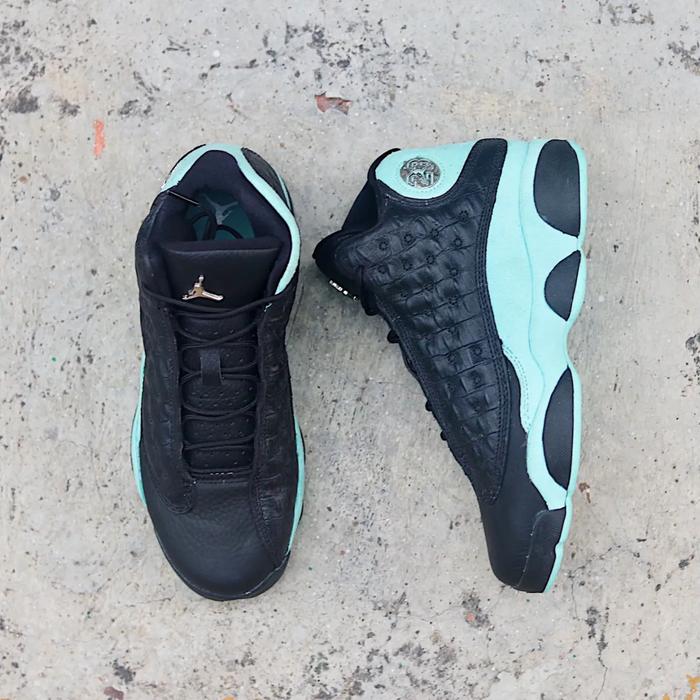Nike Air Jordan 13 Green Island