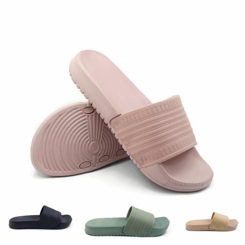 IRSOE 211 SANDAL RUMAHAN WANITA CEWEK SELOP SLOP JELLY KARET EMPUK