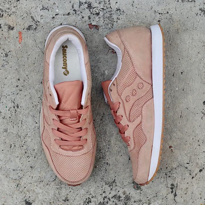 SAUCONY DXN TRAINER TAN BROWN BEIGE