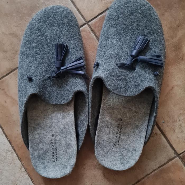 Zara home slippers for man