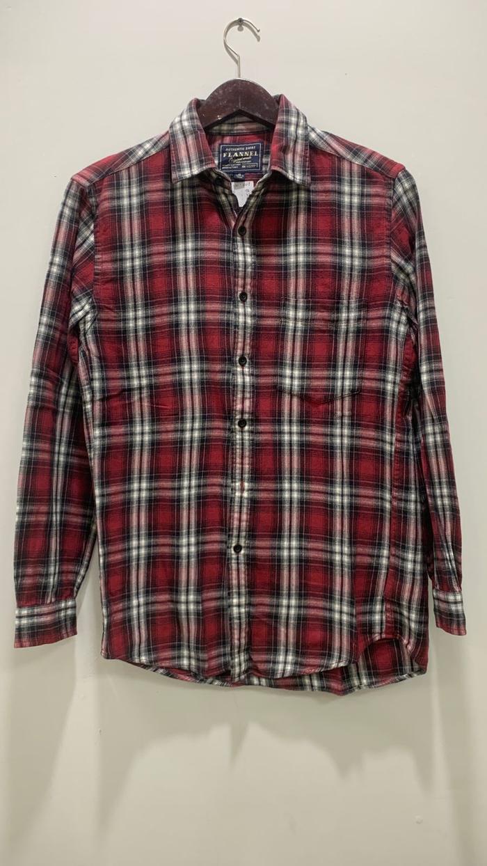 Kemeja Authentic Flannel Second UN-008