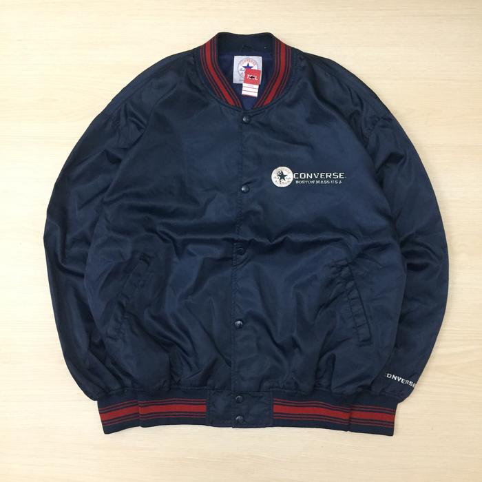 converse all stars varsity bomber jacket big logo ukuran jumbo 3 XL