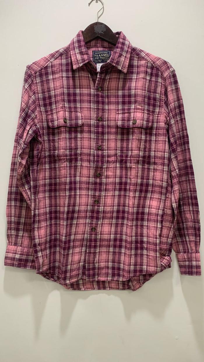 Kemeja Authentic Flannel Second UN-022