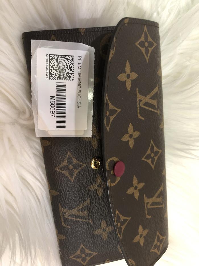 LV wallet emilie authentic dompet LV emilie original
