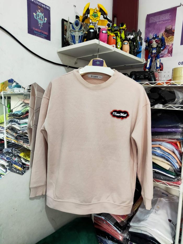 Crewneck Cubus Pink Muda I Know What!