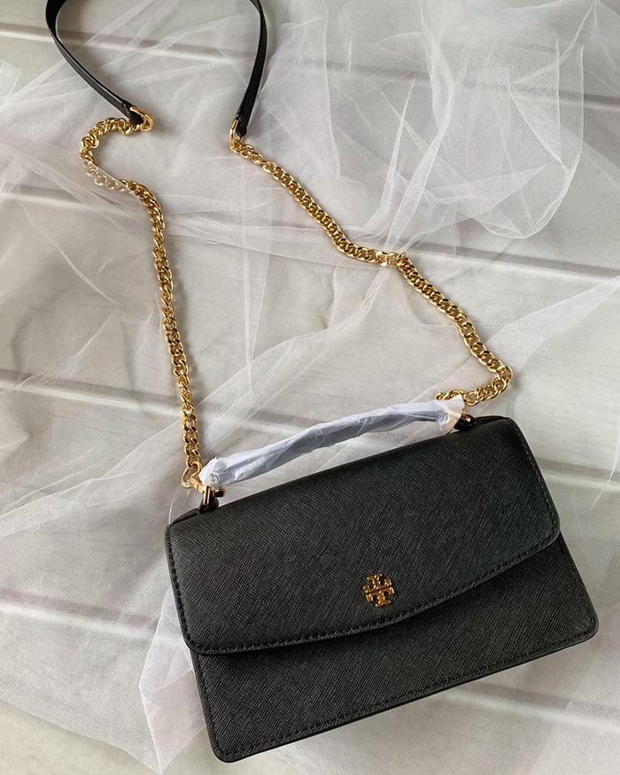Tas Tb  emerson mini top handle bag. Warna black.