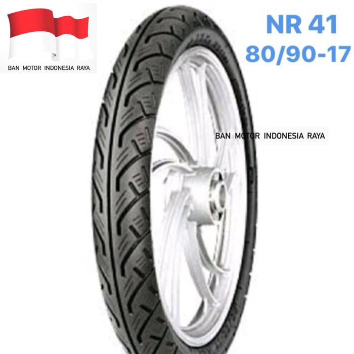 Ban Motor IRC NR 41 ( NR41 ) 80/90-17 ( Tubetype ) Ban Luar