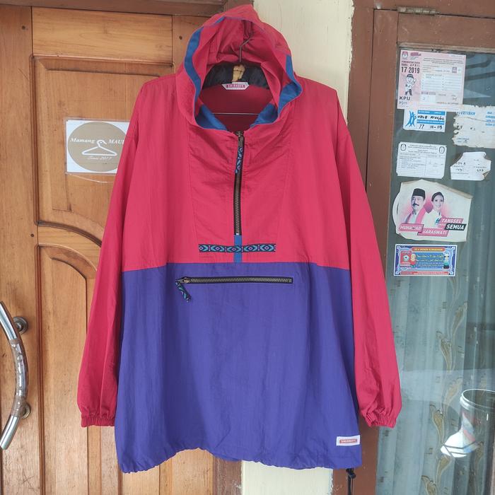 Jual Two Tone Cagoule Jacket Smirnoff Size XL fit XXL