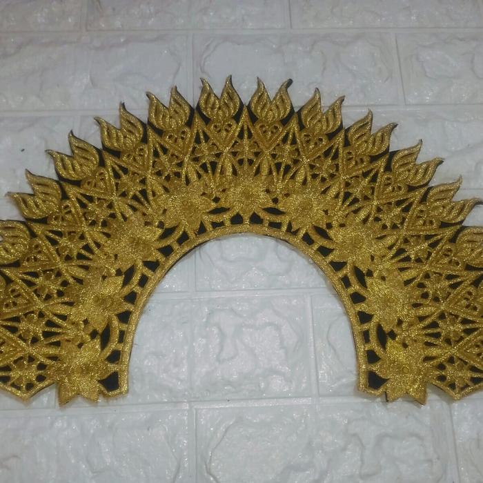 siger tari tradisional (pakai spon)