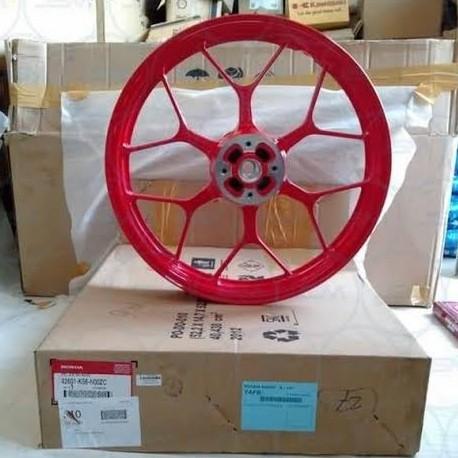 Velg belakang Honda Sonic 150R original Merah