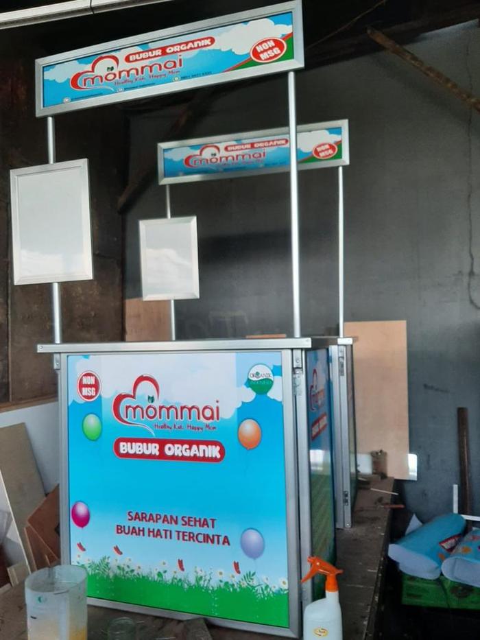 booth portable bubur bayi