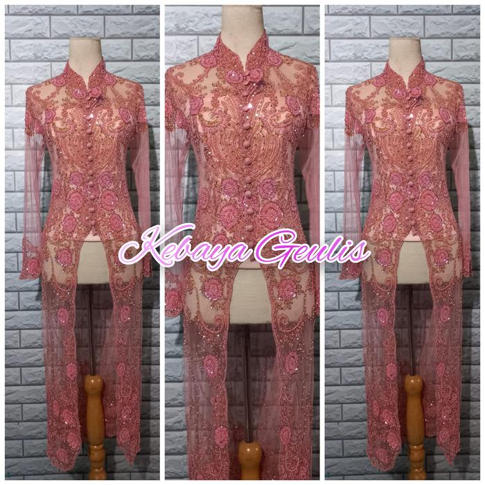 atasan kebaya pesta kebaya nude sematakaki kebaya ibu hajat+longtorso