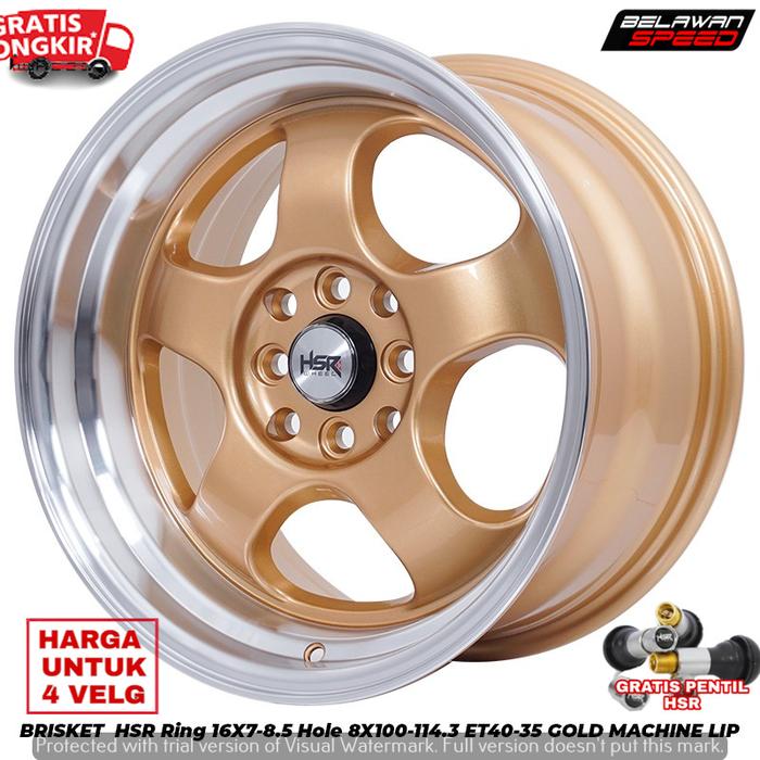 MODEL TERBARU PAKET VELG PLUS BAN MOBIL CALYA SIGRA RING16 HSR BRISKET