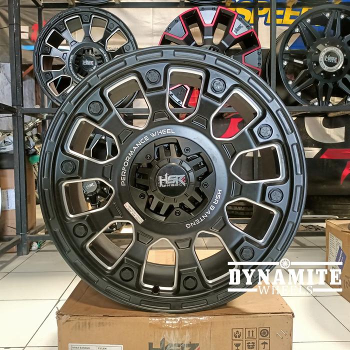JUAL VELG MOBIL HSR TYPE BANTENG R18 PCD 5X114,3 5X127 BUAT ESCUDO TAF