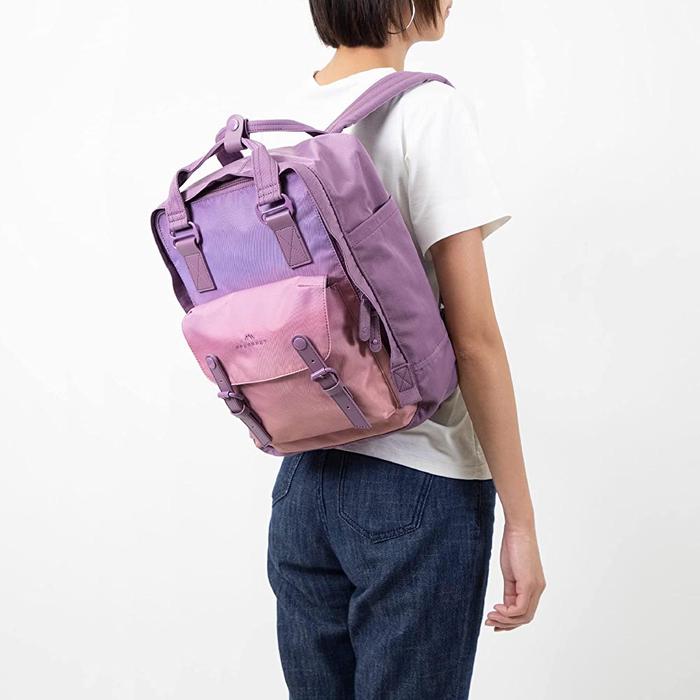 Ransel Backpack Doughnut Macaroon Mini Sky Series Original Tas Wanita Water Repellent Adjustable Sho