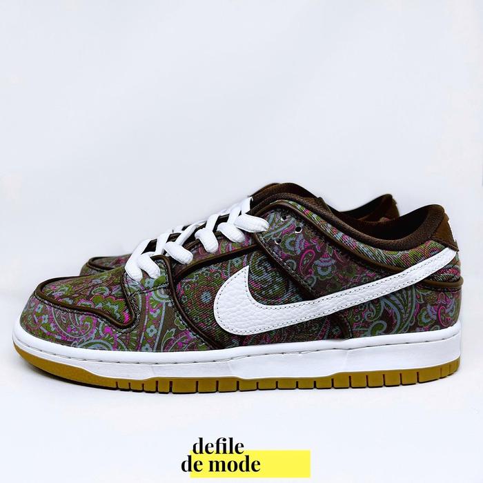 NIKE SB DUNK LOW PRO PAISLEY BROWN