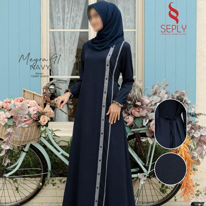 Baju Gamis meyra 91 seply