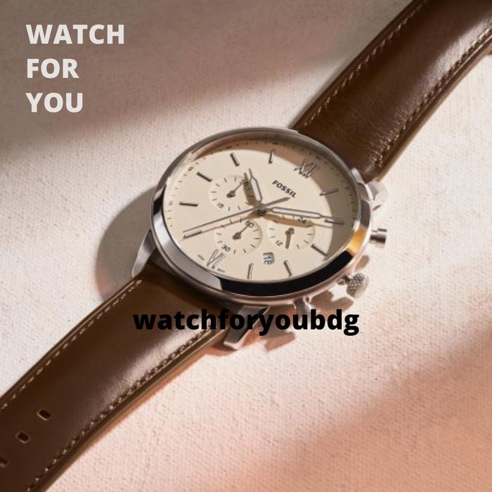 Jam Tangan Pria Analog Neutra Choco FS5380 FS 5380 Leather WFY