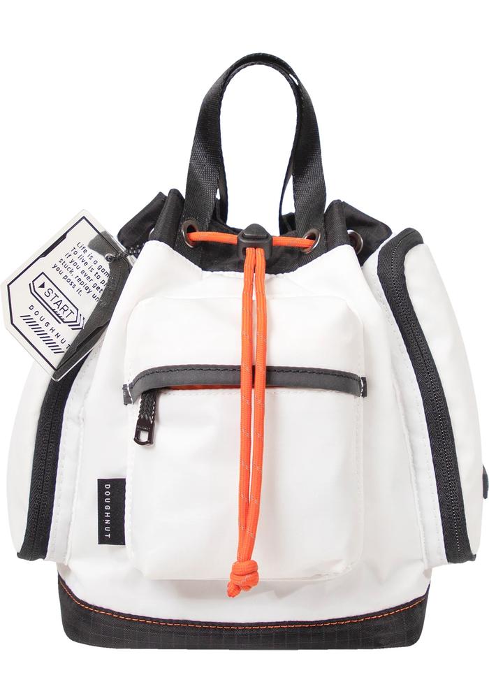 DOUGHNUT PYRAMID TINY GAMESCAPE SERIES Sling Handbag Backpack Wanita